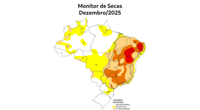 Com chuvas do fim do ano, seca recua no Norte do Paraná, aponta monitor nacional