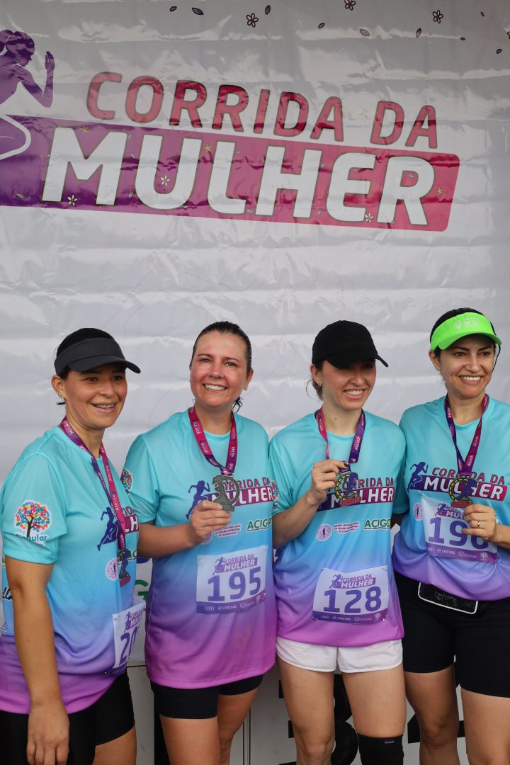 Com apoio da Prefeitura de Guarapuava, 10ª edição da Corrida da Mulher foi um sucesso na cidade no último domingo (17)