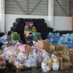 Caminhão da Prefeitura de Guarapuava leva cerca de vinte toneladas de donativos aos afetados pela enchente no Rio Grande do Sul nesta quinta-feira (9) Caminhão da Prefeitura de Guarapuava leva cerca de vinte toneladas de donativos aos afetados pela enchente no Rio Grande do Sul nesta quinta-feira (9)