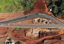 Duplicação da BR-153: Concessionária realiza desvios para obras em viadutos