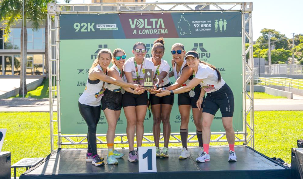 Equipe vence Volta a Londrina e completa percurso de 92 km em 5h45