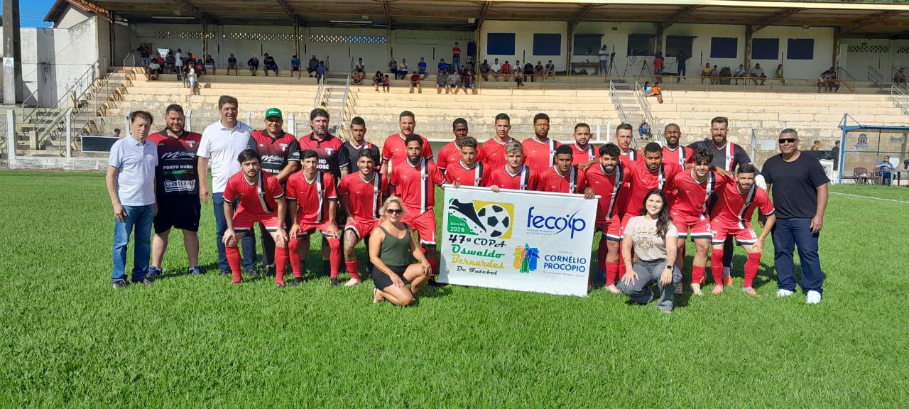FECOP e Prefeitura dão início à 47ª Copa Oswaldo Bernardes de Futebol