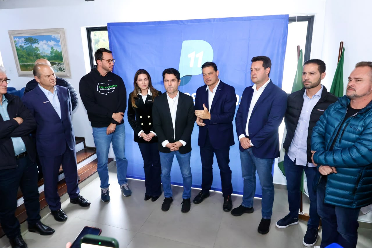 Federação União Progressista oficializa apoio às candidaturas de Sandro Alex ao Governo do Paraná e Alexandre Curi ao Senado Federação União Progressista oficializa apoio às candidaturas de Sandro Alex ao Governo do Paraná e Alexandre Curi ao Senado