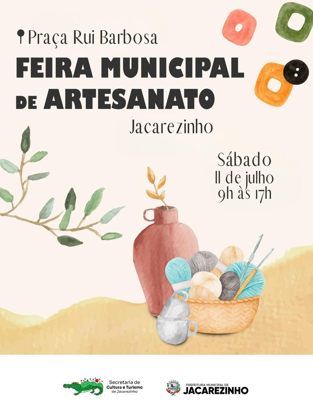 Feira de Artesanato fomenta turismo e renda em Jacarezinho Feira de Artesanato fomenta turismo e renda em Jacarezinho