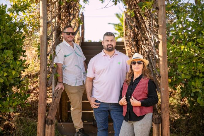 Hugo Casado, João Gouveia Cezar e Mariana Oliveira