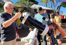 Ibiporã terá noite de observação da Lua com dez telescópios na Praça Pio XII