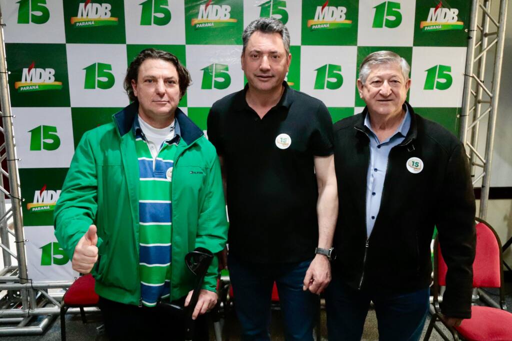 Sergio Souza é eleito Presidente do MDB Paraná com 95% dos votos