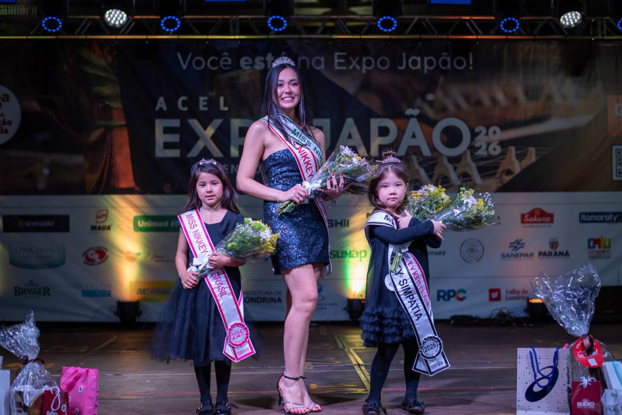 Concurso Miss Nikkey Paraná 2026 e Miss Nikkey Kids Brasil foi um sucesso Concurso Miss Nikkey Paraná 2026 e Miss Nikkey Kids Brasil foi um sucesso