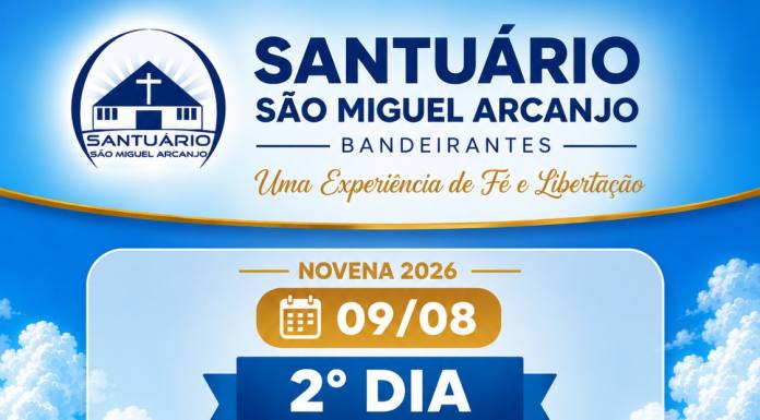 Santuário São Miguel Arcanjo promove missa com bênção das famílias e consagração das crianças em Bandeirantes