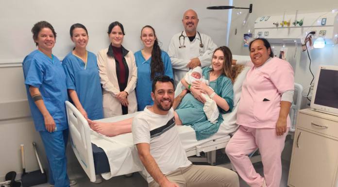 Nasce o primeiro bebê na nova maternidade do Hospital Regional de Ivaiporã