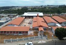 Obra da escola do Jardim Paulista, em Arapongas, atinge 92% de execução