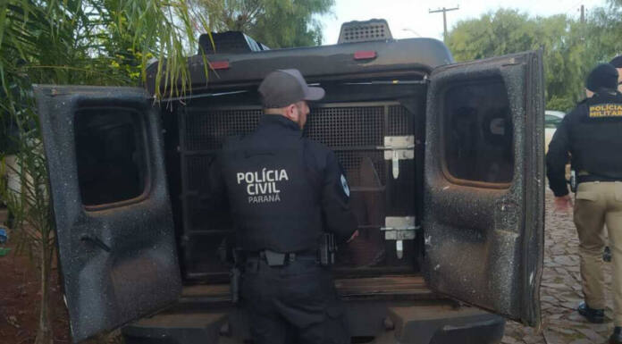 PCPR e PMPR prendem três pessoas em ação contra o tráfico de drogas em Pitanga Foto: PCPR