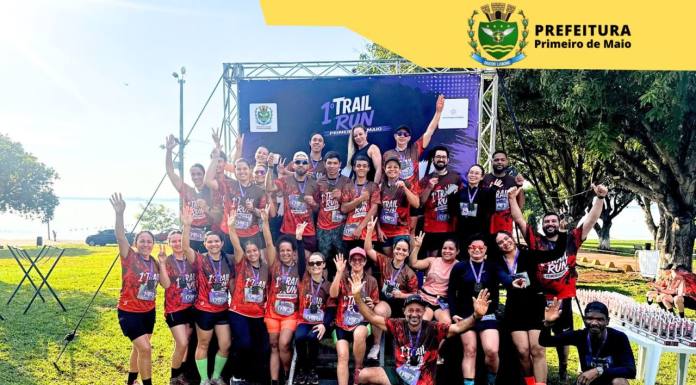 Primeiro Trail Run reúne corredores em percursos de 5 km e 10 km em Primeiro de Maio