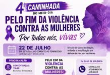 Assaí promove Caminhada do Meio-Dia em mobilização pelo fim da violência contra as mulheres