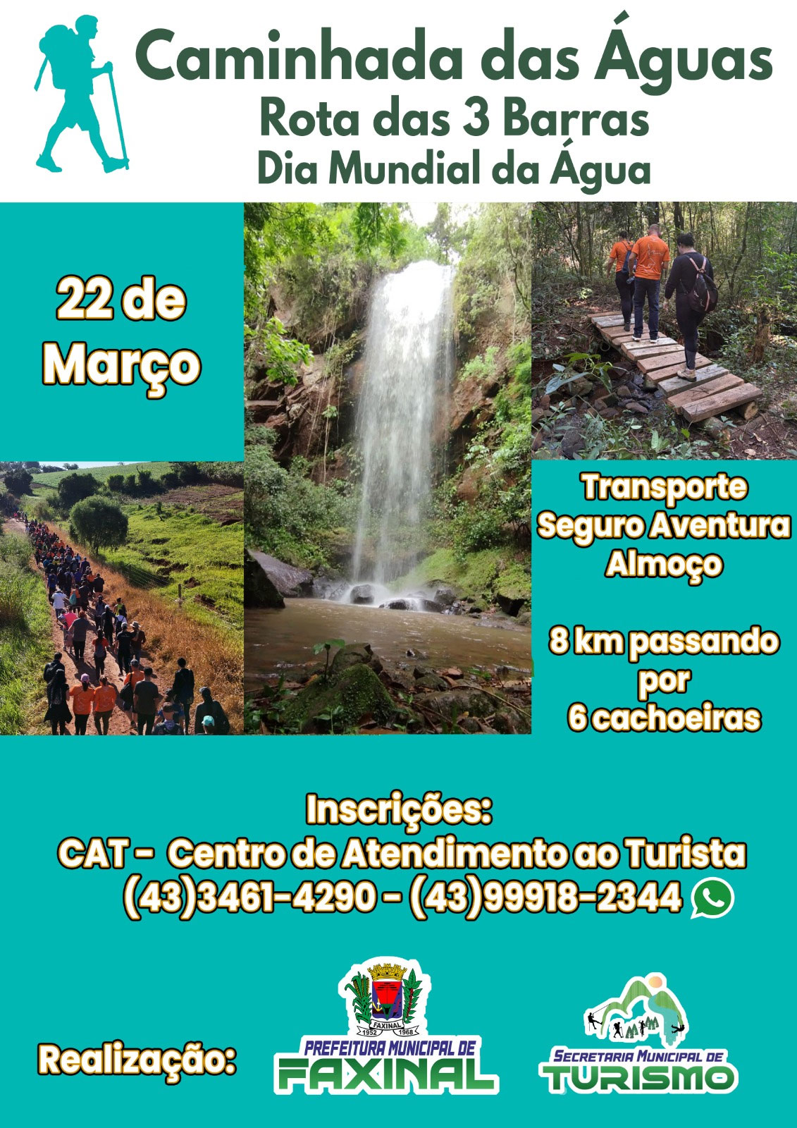 Vem aí a Caminhada das Águas Vem aí a Caminhada das Águas