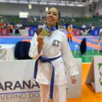 Giovanna Gentilini Conquista Títulos no Karatê Interestadual