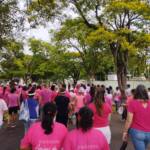 Caminhada de Conscientização da Saúde da Mulher abre atividades do Outubro Rosa em Santo Antônio da Platina.