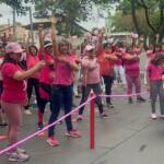 Caminhada de Conscientização da Saúde da Mulher abre atividades do Outubro Rosa em Santo Antônio da Platina.