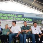 Romanelli participa da inauguração do Hospital Regional de Cornélio Procópio Romanelli participa da inauguração do Hospital Regional de Cornélio Procópio