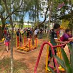 Prefeito Zezão inaugura arena esportiva