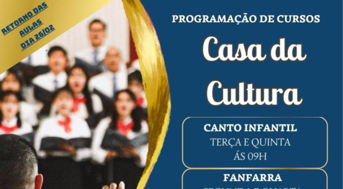 Abertas inscrições para aulas de música na Casa da Cultura Platinense