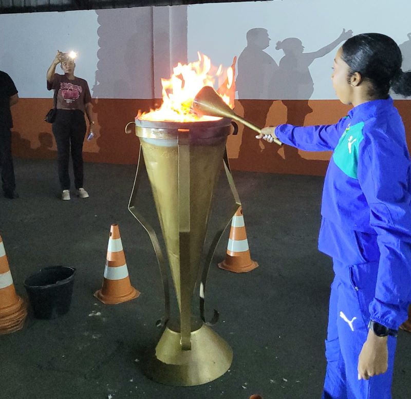Uma atleta com um vasto currículo no Atletismo Uma atleta com um vasto currículo no Atletismo