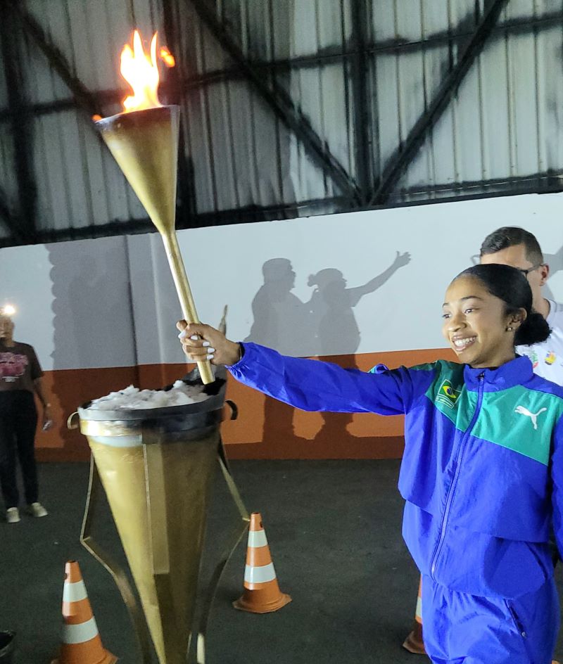 Uma atleta com um vasto currículo no Atletismo
