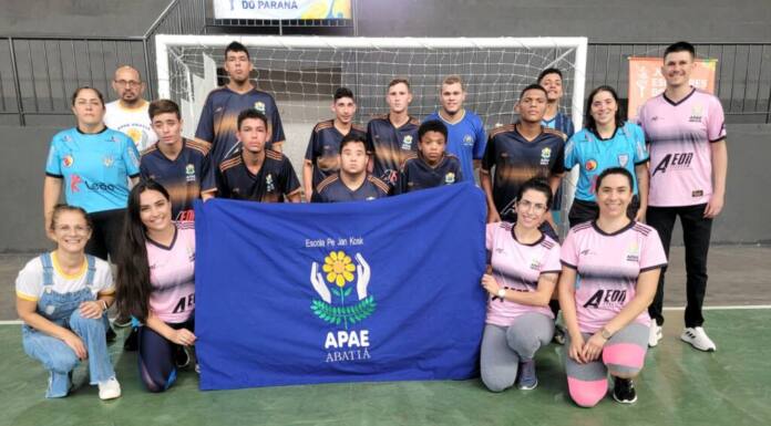 O futsal paradesportivo demonstra a integração em quadra