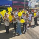 Passeata alerta para luta contra a exploração sexual de crianças e adolescentes