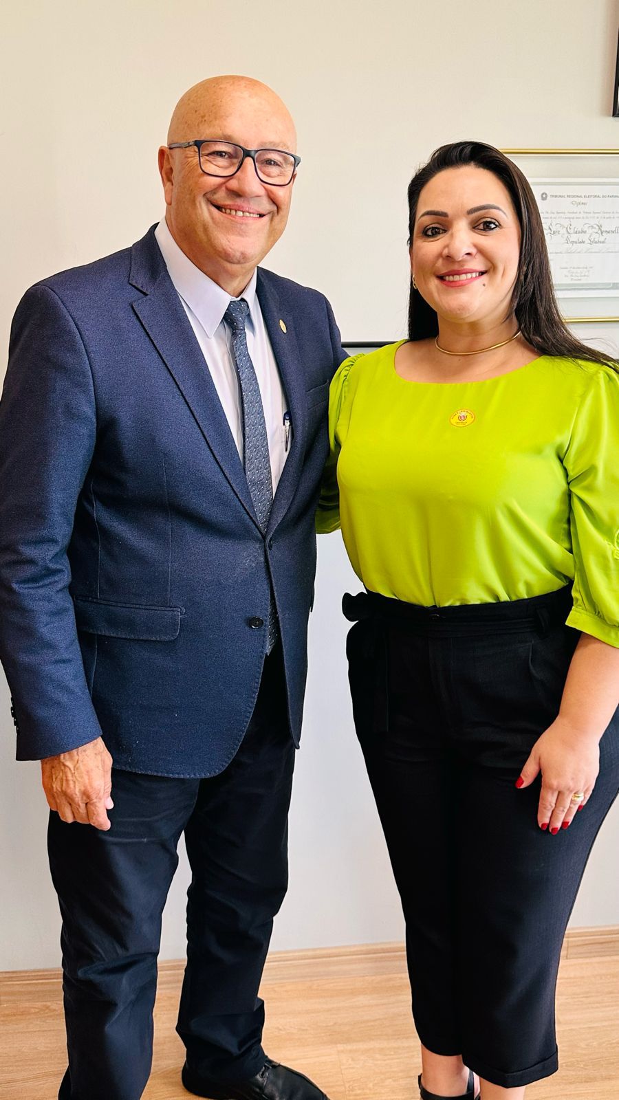 Romanelli participa da instalação da pedra fundamental da fábrica da Ambev em Carambeí