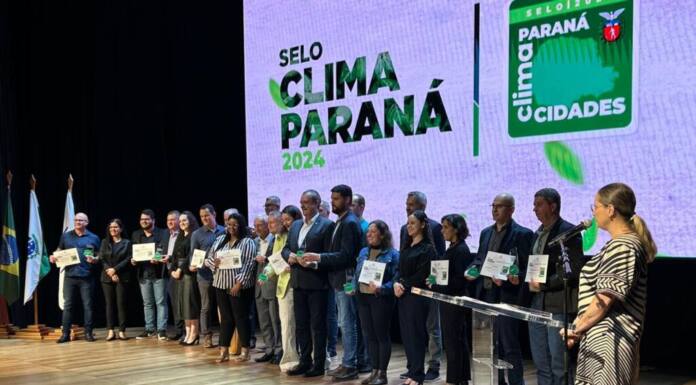 Santo Antonio da Platina é premiada na 10ª Edição do Selo Clima Paraná