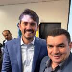 Presidente Edmar Santos na eleição da nova diretoria da ASSOMASUL e no lançamento do Programa ASSOMASUL - Itaipu 4.0