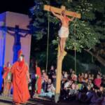 Sucesso de público e emoção marcam encenação da Paixão de Cristo em Primeiro de Maio