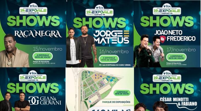 19ª EXPOVALE – Exposição Indústria e Agropecuária de Ivaiporã