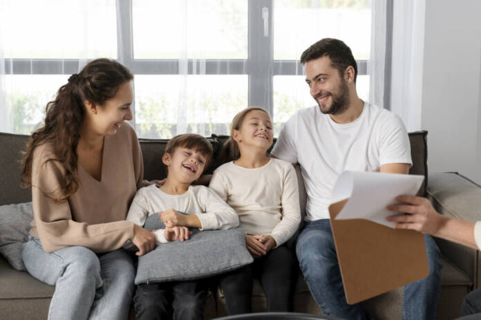 close-up-smiley-family-therapy