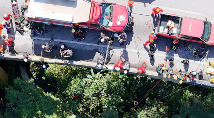 Bombeiros do Paraná têm melhor colocação entre sul-americanos no Grimpday