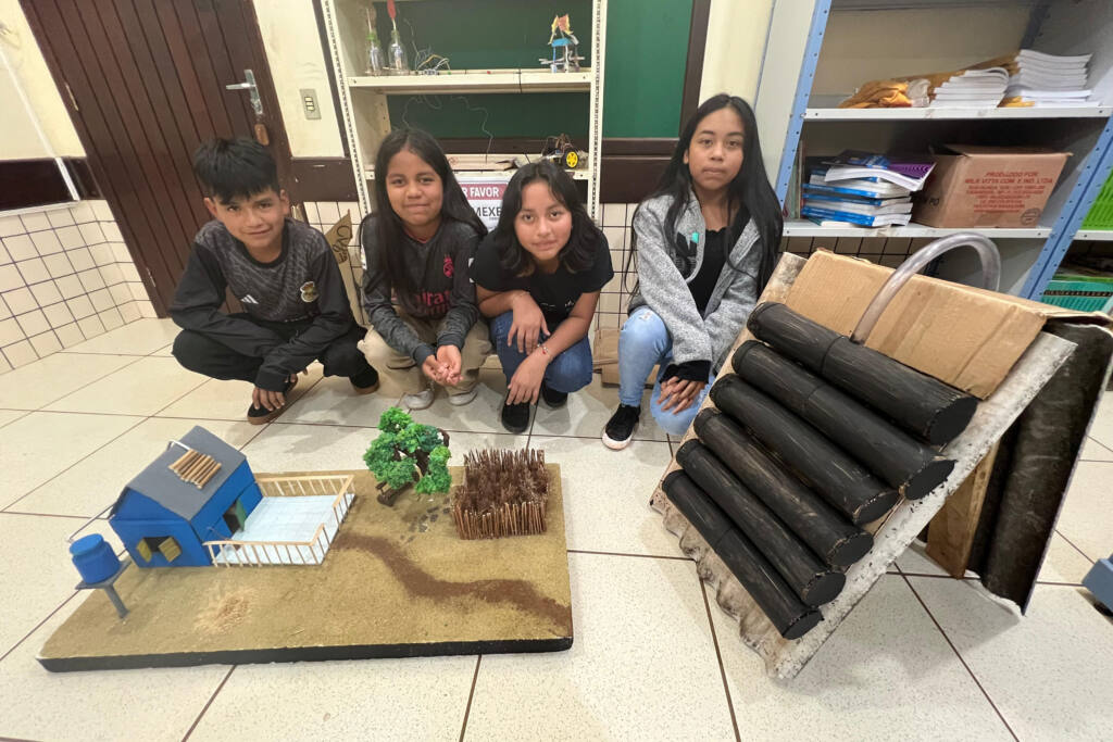 Após aulas de Robótica, alunos de escola indígena encontram solução sustentável com bambu Após aulas de Robótica, alunos de escola indígena encontram solução sustentável com bambu