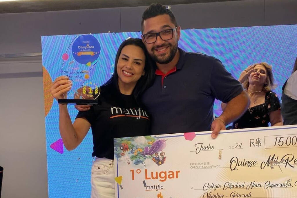 Colégio de Nova Esperança do Sudoeste é 1º lugar na olimpíada nacional de matemática Colégio de Nova Esperança do Sudoeste é 1º lugar na olimpíada nacional de matemática