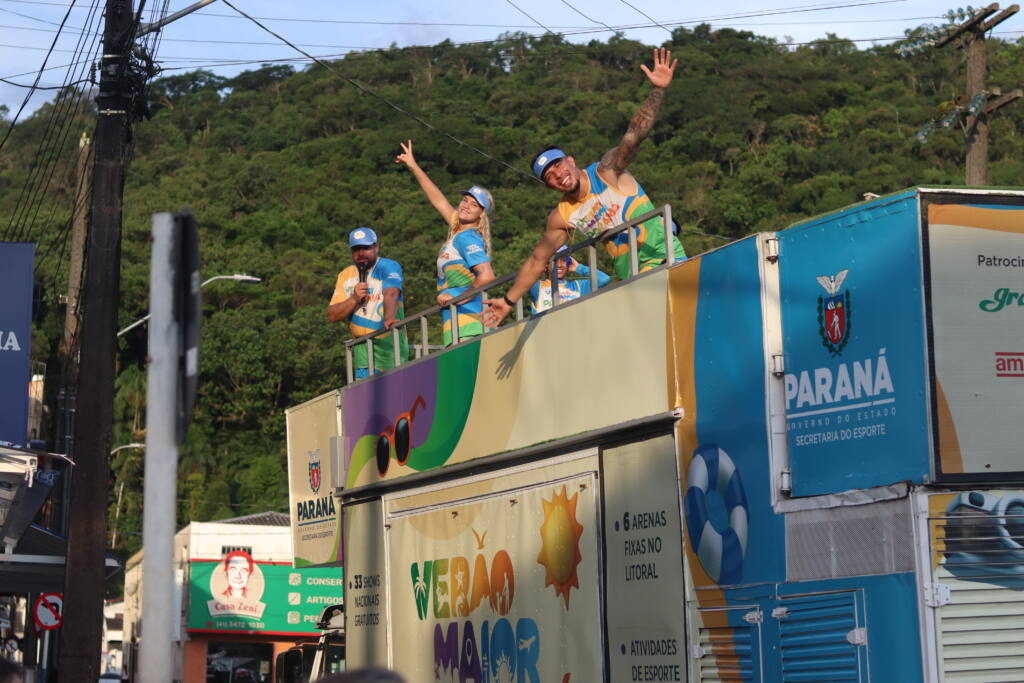 Temporada de shows gratuitos do Verão Maior começa com artistas paranaenses Foto: SECOM