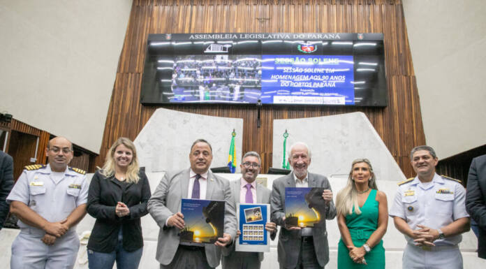 Assembleia Legislativa homenageia Porto de Paranaguá pelo aniversário de 90 anos