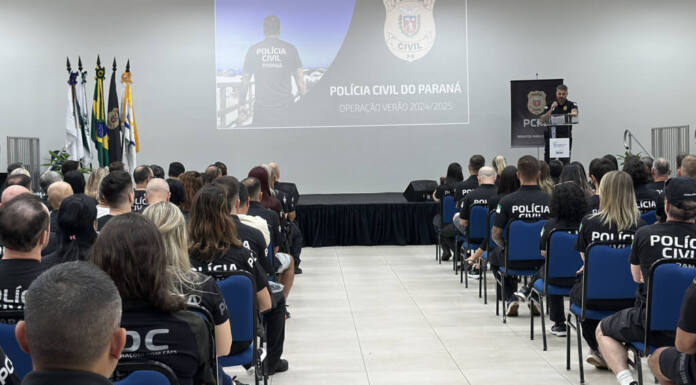 PCPR reforça capacitação de policiais na reunião de abertura do Verão Maior Paraná