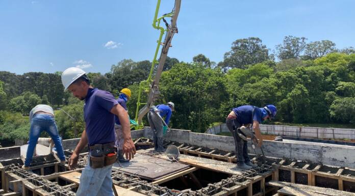 Construção do Centro de Convivência do Idoso está avançando rapidamente