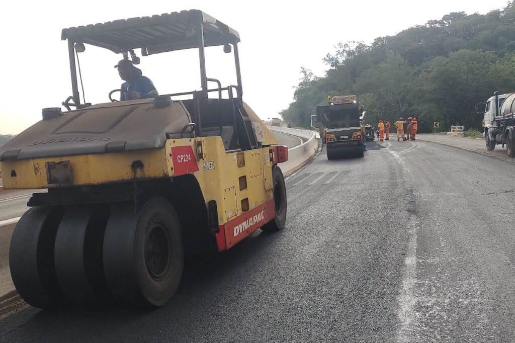PR-445 entre Londrina e Tamarana tem conservação de pista dupla e simples