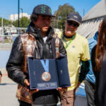 Bronze em Paris, Japinha ganha o carinho dos pequenos skatistas no Ginásio do Tarumã