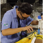 Robôs construídos por estudantes de Cascavel participam da 16ª Campus Party