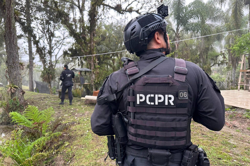 PCPR prende 35 integrantes de grupo criminoso durante megaoperação em três estados